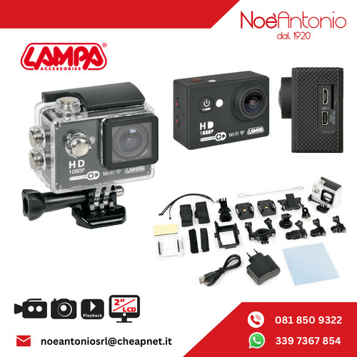 Action camera plus lamp - action, sports