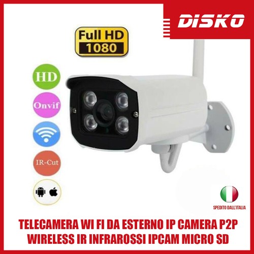 Telecamera esterno ip - telecamera, wi