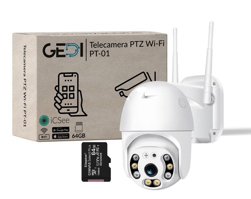 Telecamera cam ptz wifi - ip,